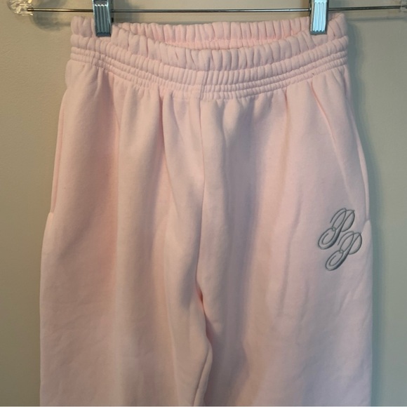 NWT Princess Polly Track Pants Script Pink Grey XS - Picture 16 of 16